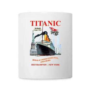 TITANIC SPIRIT KREATION LOUIS RUNEMBERG © Adagp - Tasse - Weiß - Vorne