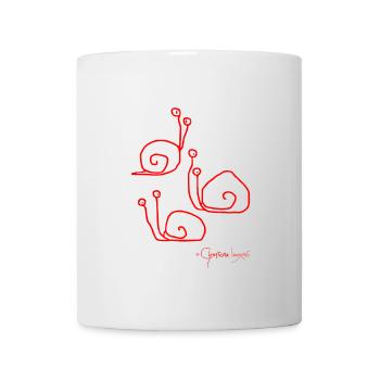 Snailmeeting © Chyropterum Innoxius - Mug - white - Front