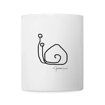 Snailsolomeeting - Singlesnail - Mug - white - Front