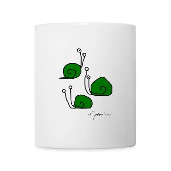 Snailmeeting © Chyropterum Innoxius - Mug - white - Front