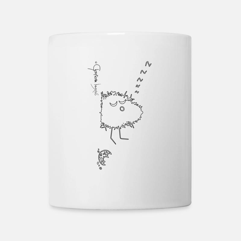 L'animal moelleux entièrement nourri - Mug blanc - blanc