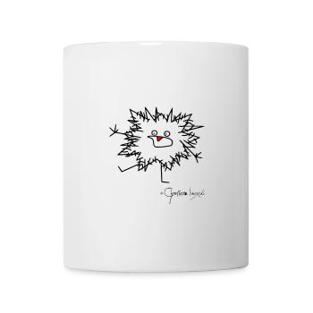 L'animal moelleux panique - Bestiolus Cerritus - Mug blanc - blanc - Devant