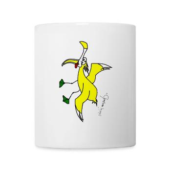 Screechgull - Larus Vocifer - Mug - white - Front