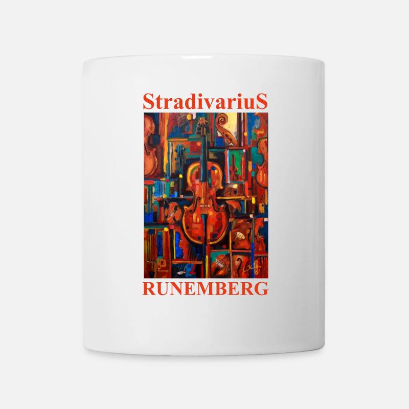 STRADIVARIUS Louis RUNEMBERG © Adagp - Mug blanc - blanc