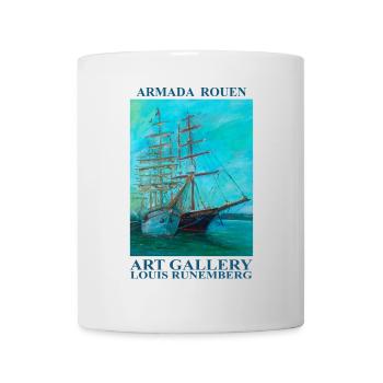 ARMADA ROUEN LOUIS RUNEMBERG - Mug blanc - blanc - Devant