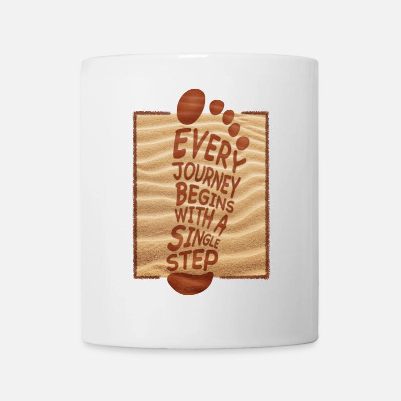 Sommer Strand Urlaub Sand - Tasse - Weiß
