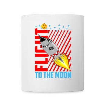 Der Flug zum Mond - Tasse - Weiß - Vorne