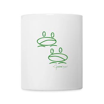 Froschminipärchen - Ranunculi Oophagi - Tasse - Weiß - Vorne