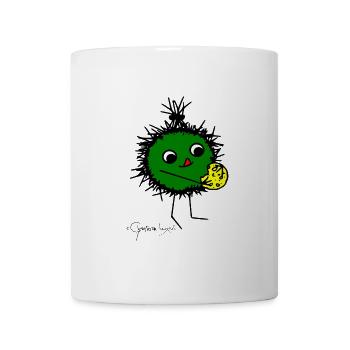 Woolly Beastie: "Delicious!"© Chyropterum Innoxius - Mug - white - Front