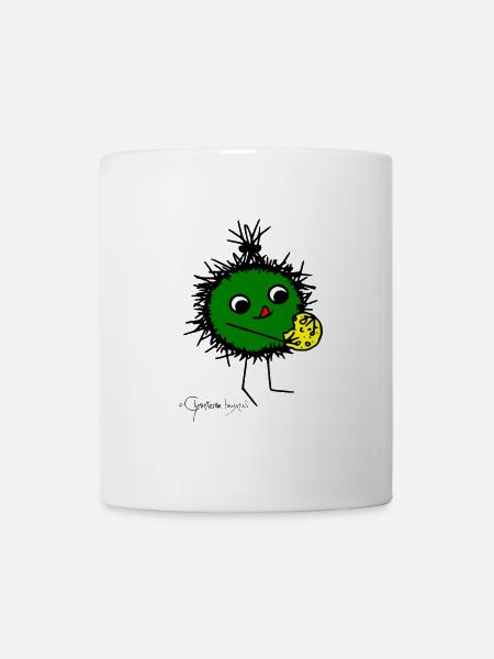 Flauschtier: "Lecker!" © Chyropterum Innoxius - Tasse - Weiß