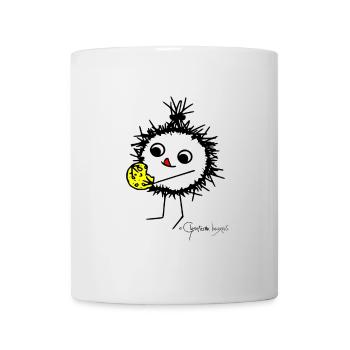 L’animal moelleux: « Délicieux! » - Mug blanc - blanc - Devant