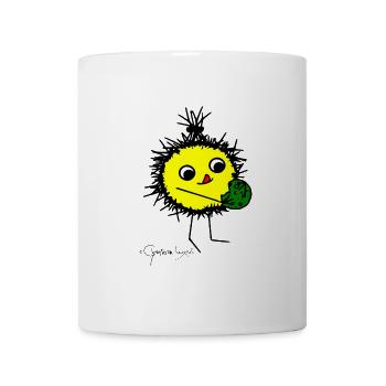 Woolly Beastie: "Delicious!"© Chyropterum Innoxius - Mug - white - Front