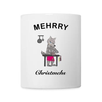 Mehrry Christmehs, Merry Christmas in NL - Mug - white - Front