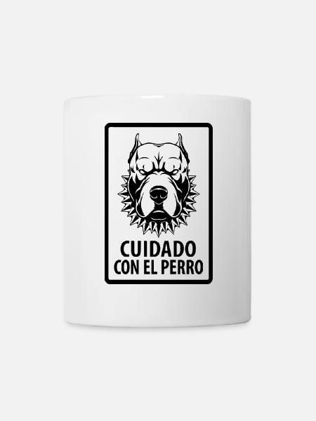 cuidado con el Perro - Mug - white