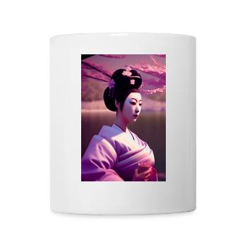 Geisha 1 - Tasse - Weiß - Vorne