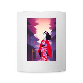 Geisha 5 - Tasse - Weiß - Vorne