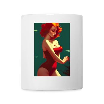 Pin up 1 - Tasse - Weiß - Vorne