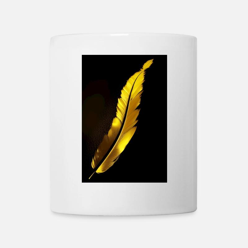 Plume - Mug blanc - blanc