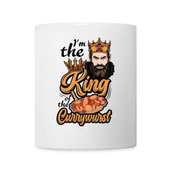 Je suis le roi de la Currywurst - Mug blanc - blanc - Devant