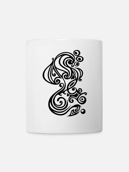 Hippocampe - Mug blanc - blanc