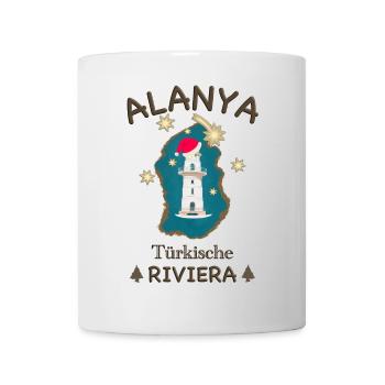 Christmas, Turkey Alanya, Lighthouse - Mug - white - Front