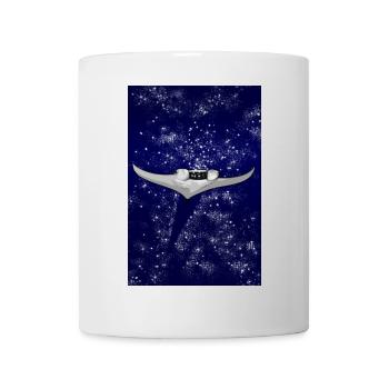 Manta avale les étoiles - Mug blanc - blanc - Devant