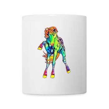 neon horse - Mug - white - Front