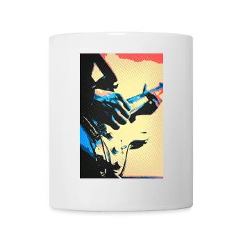 Gitarrenfarbe - Tasse - Weiß - Vorne