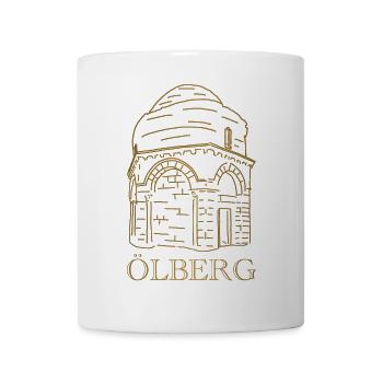 Jerusalem, Himmelfahrtskapelle auf dem Ölberg - Tasse - Weiß - Vorne