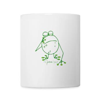 Relaxed Frog - Rana Relaxata - Mug - white - Front
