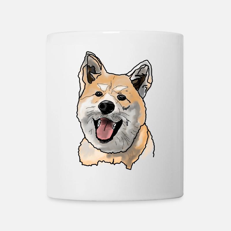 Akita Inu - Mug - white