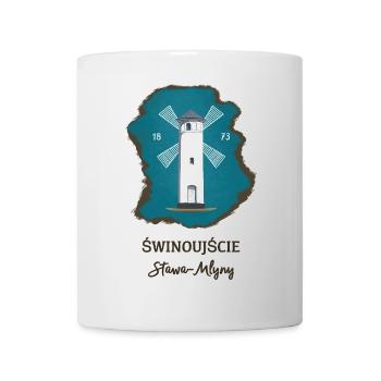 Swinemünde, Leuchtturm,, Usedom, Polen, polnisch - Tasse - Weiß - Vorne