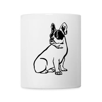 Français Bulldog - Mug blanc - blanc - Devant