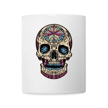 Sugar Skull | Sugar Skull - Mug - white - Front