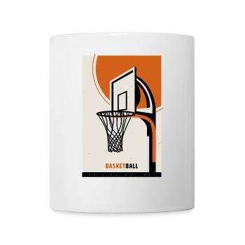 Basketball Nichts als Netz - Tasse - Weiß - Vorne