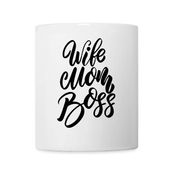 Épouse Maman Chef - Mug blanc - blanc - Devant