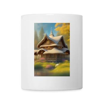 Charming Lakefront Cabin - Mug - white - Front