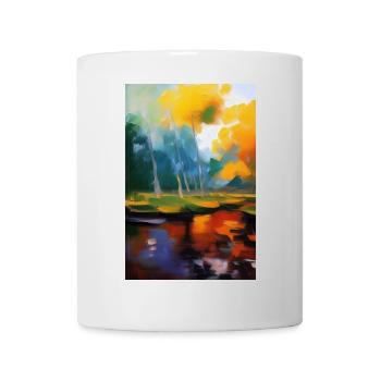 Kunst Malerei - Tasse - Weiß - Vorne