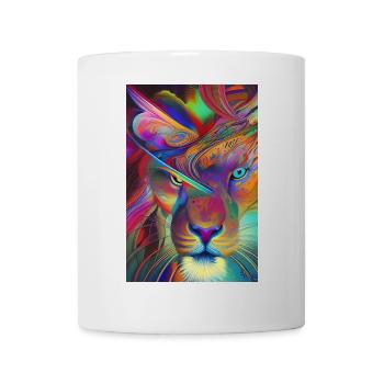 Lion Head - Mug - white - Front