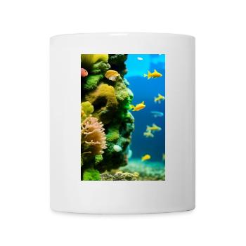 Fish, Aquarium - Mug - white - Front