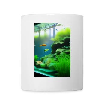 Fish, Aquarium - Mug - white - Front