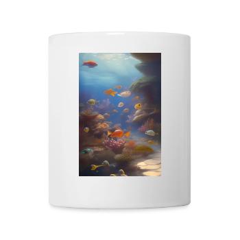 Fish, Aquarium - Mug - white - Front