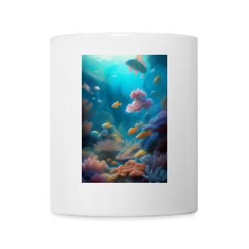 Fish, Aquarium - Mug - white - Front