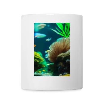 Fish, Aquarium - Mug - white - Front