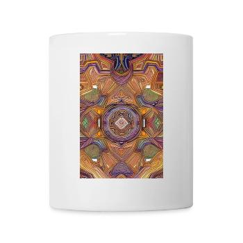Shapes and patterns - Mug - white - Front