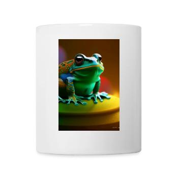 Frosch - Tasse - Weiß - Vorne