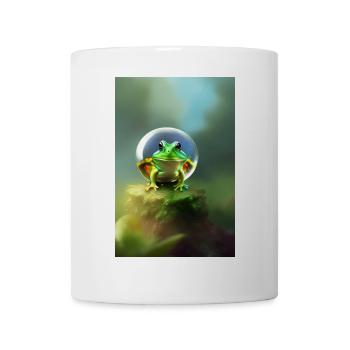 Frosch Kugel - Tasse - Weiß - Vorne