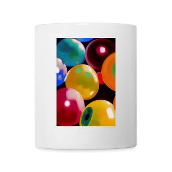 Colorful balls bubbles - Mug - white - Front