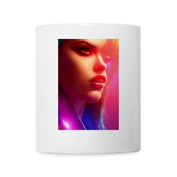 Beautiful woman - Mug - white - Front