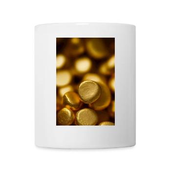 Pièces d’or - Mug blanc - blanc - Devant